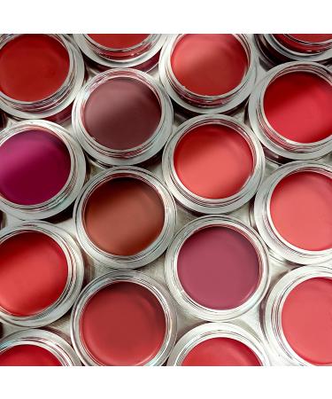 Organic Creamy Matte 3 in 1 Lip & Cheek Tint - SLS Chemical & Paraben Free Blush for Women - 0.14 fl. oz. (Rose Coral) - International Shipping Available - Buy Online on GoSupps.com