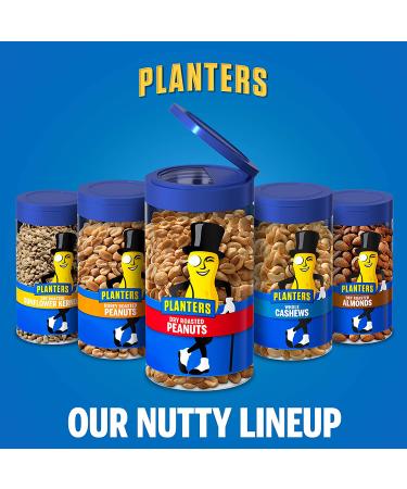 Planters Pop & Pour Dry Roasted Peanuts - 4 Pack of 7 oz. Jars - Buy Online on GoSupps.com