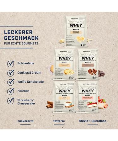 EnergyBody Nature Whey Protein Powder - 2-5x30G | Sugar-Free Fat-Free No Artificial Additives - Buy Internationally - Buy Online on GoSupps.com