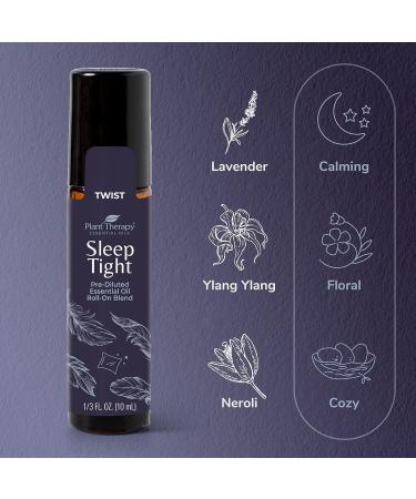 Plant Therapy Sleep Easy Essential Oil Roll-On Blend Set - Relax Sleep Tight & Unwind | Pre-Diluted 10 mL Each | International Shipping - Buy Online on GoSupps.com