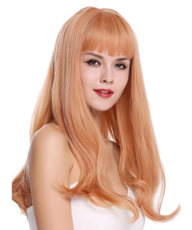 Buy WIG ME UP DL047-1344 Long Straight Wavy Women's Wig | Red Blonde & Orange Tips - International Shipping Available - Buy Online on GoSupps.com