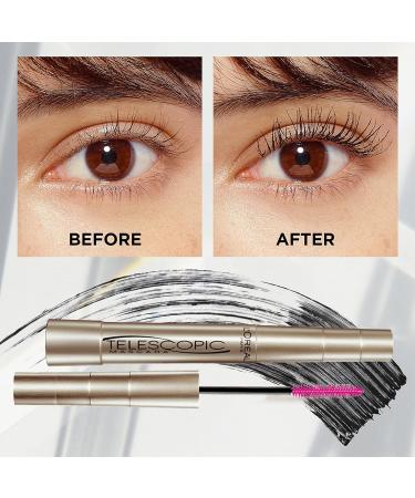 L'Oreal Paris Voluminous Lash Paradise Mascara Lengthening Mascara Volume & Length & L'Or al Paris Telescopic Mascara Eyelash Lengthening Mascara Unique Non-Clumping Formula - Buy Online on GoSupps.com