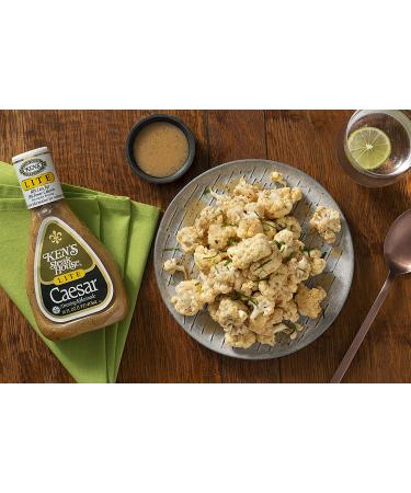 Ken's Steak House Lite Caesar Dressing - 16 Fl Oz (Pack of 2) - Buy Online on GoSupps.com