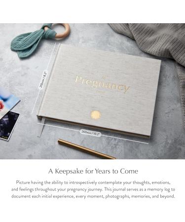 Your Edition Luxury Pregnancy Journal & Baby Memory Book - Planner Gift for Expecting Mums & First Time Parents - Includes Checklist and Photo Section - Gift Boxed with Gold Foil - Buy Online on GoSupps.com
