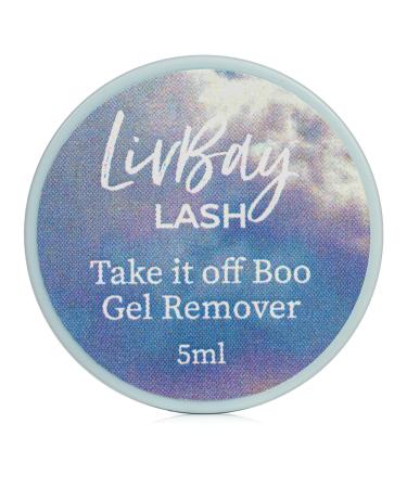 LivBay Gel Remover - Eyelash Extensiosn Remover Gel | Fast Acting + Dissolves Bond | Professional Use | Essential Lash Supplies