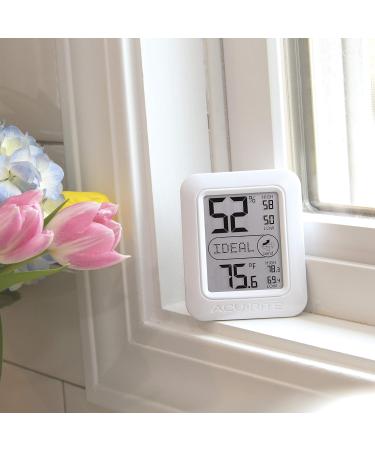 ACURITE Digital Hygrometer & Thermometer White - Buy Online on GoSupps.com