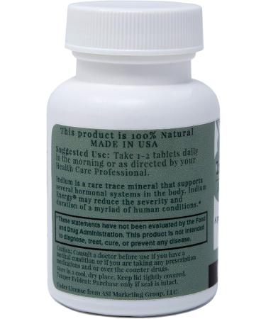 EAST PARK Research Indium Energy All Natural Indium Powerful Anti-Aging Support Helps Increase Energy and Supports Mental Clarity 90 Capsules - Buy Online on GoSupps.com
