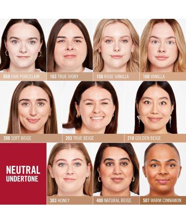 Rimmel Lasting Finish 35HR Foundation in 420 Warm Toffee - Long-Wear Coverage - Buy Online on GoSupps.com