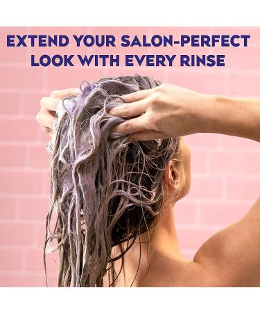 OGX Blonde Enhanced Purple Toning Shampoo 13oz - Brighten & Tone Your Blonde Hair - Buy Online on GoSupps.com