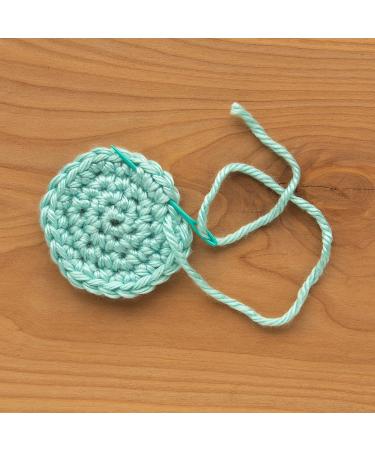 Boye Large Plastic Yarn Needles for Crocheting and Sewing - Teal/Pink, 2pcs - Buy Online on GoSupps.com