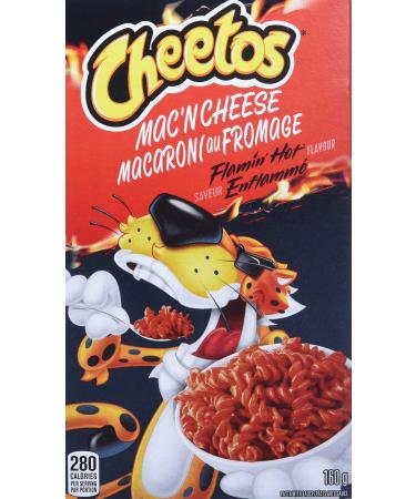 Cheetos Mac N Cheese Flamin Hot Flavour Pasta With Sauce 160 g Flamin' Hot 160 g (Pack of 1)