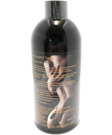 Natural 500ml Massage Oil for Tantra - Perfume-Free Paraben-Free Includes Eye Mask for Partner Massage | International Shipping - Buy Online on GoSupps.com