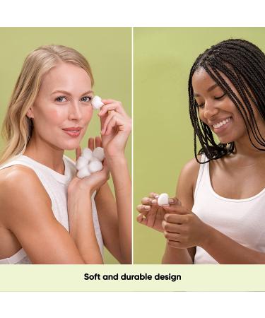 Sky Organics Organic Jumbo Cotton Balls - 300 ct (3 Packs) | 100% Pure GOTS Certified for Sensitive Skin | Beauty & Personal Care Essential - Buy Online on GoSupps.com