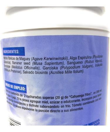 Cahuenga Fiber Dietary Supplement 500g - Natural Fiber Source for Digestive Health - Buy Online on GoSupps.com