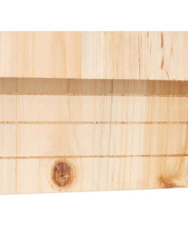 XL Bat Box Nesting Habitat | Solid Wood Garden Animal Shelter 55x35x7.5cm | Natural Untreated Wood - 10028879 - Buy Online on GoSupps.com