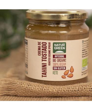 Tahin tostado without gluten Organic 300g NaturGreen - Buy Online on GoSupps.com