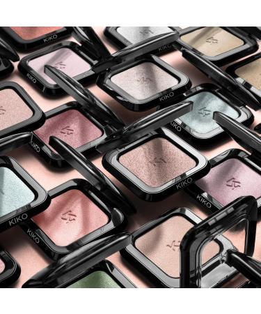 KIKO Milano High Pigment Eyeshadow 53 | Ombre Paupi res Longue Tenue Fortement Concentr e En Pigments En 5 Finis Diff rents : Mat Nacr M tallis Satin Et Scintillant 53 Sparkling Black - Buy Online on GoSupps.com