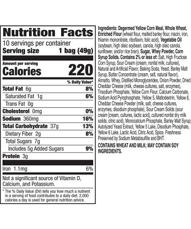 Chex Mix Snack Mix Cheddar Savory Snack Bags Multipack 1.75 oz 10 ct - Buy Online Now! - Buy Online on GoSupps.com