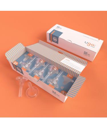 Ugo Sheath x28 - 1 Month Supply of Male Urinary Incontinence Catheter Condoms - Self Adhesive, Latex Free (Standard 32mm) - Buy Online on GoSupps.com