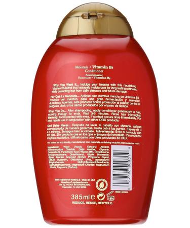 OGX Moisture + Vitamin B5 Conditioner 13 oz - Hydrating Hair Care | International Shipping - Buy Online on GoSupps.com