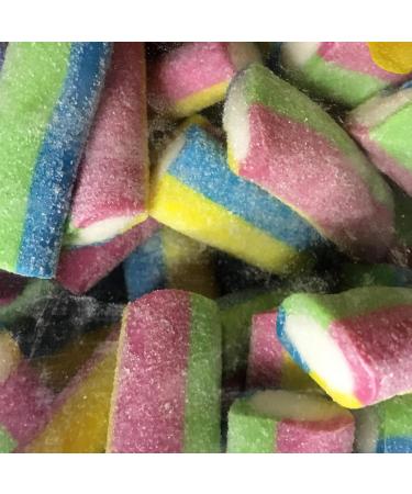 Sweets Mini fizzy Tutti Fruity Pencils/Canble Pieces Halal (200g) - Buy Online on GoSupps.com