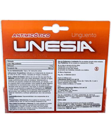 Unesia Nail Fungus Medical Ointment Cream 100g - Buy Online on GoSupps.com