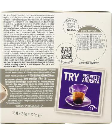  Nescafe Nescaf Dolce Gusto BARISTA - Coffee - Pack of 16 - 120g - Buy Online on GoSupps.com