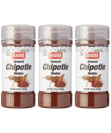 Badia Chipotle Ground 2.5 oz Pack of 3 - Smoky and Spicy Flavor Boost - Buy Online on GoSupps.com