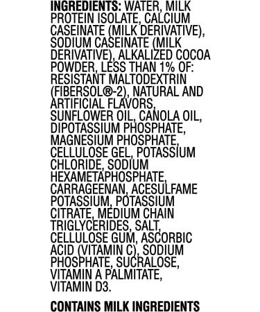 Muscle Milk Genuine Protein Shake  Chocolate  14 Fl Oz Bottle  12 Pack  25g Protein  Zero Sugar  Calcium  Vitamins A  C & D  6g Fiber  Energizing Snack  Workout Recovery  Packaging May Vary Chocolate 14 Fl Oz (Pack of 12) - Buy Online on GoSupps.com