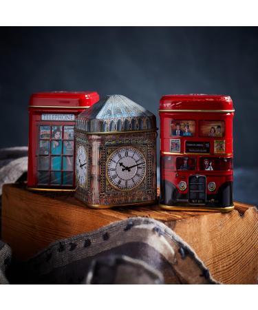 New English Teas Traditions of London Mini Tin Triple Pack Loose Tea 65g - Set of 3 | Premium English Tea Collection - Buy Online on GoSupps.com