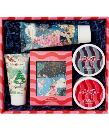 Cath Kidston Christmas Sky Pamper Hamper: 5 Skincare & Spa Treats, Essential Oils, Cruelty-Free & Vegan - Buy Online on GoSupps.com