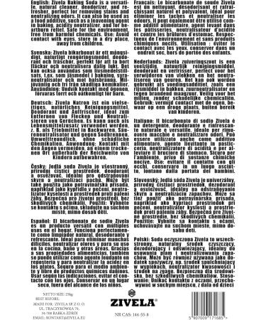 Sodium Bicarbonate Powder 25kg Sodium Bicarbonate Sodium Salt 1 x 25kg Baking Soda E500 100% p - Buy Online on GoSupps.com