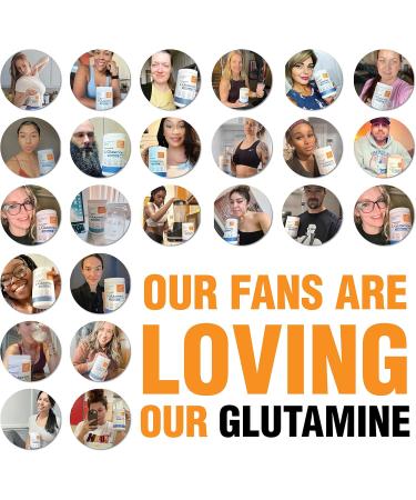 Sandhu's L-Glutamine Amino Acid Powder & Gut Health Capsules| Overall Gut Health| Prebiotic Postbiotic - Buy Online on GoSupps.com