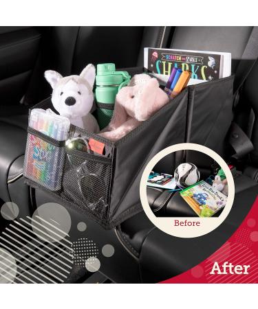 Lusso Gear Car Seat Organizer - 9 Storage Compartments for Adults & Kids (Geometric) - Buy Online on GoSupps.com