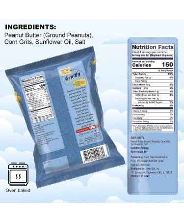 Bamba Peanut Butter Suns Snacks - All Natural Corn Puffs (2 pack - 4oz Bags) - Buy Online on GoSupps.com