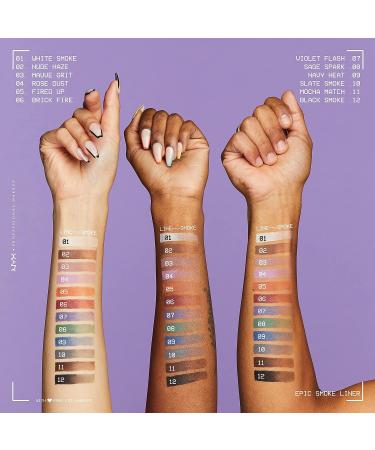 NYX Epic Smoke Liner - Slate Smoke (Gray) - Vegan Smokey Eyeliner - Buy Online on GoSupps.com