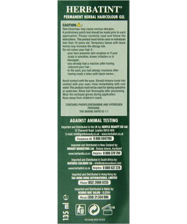 Herbatint 5R Light Copper Chestnut Hair Dye - Natural Hair Color - Buy Online on GoSupps.com