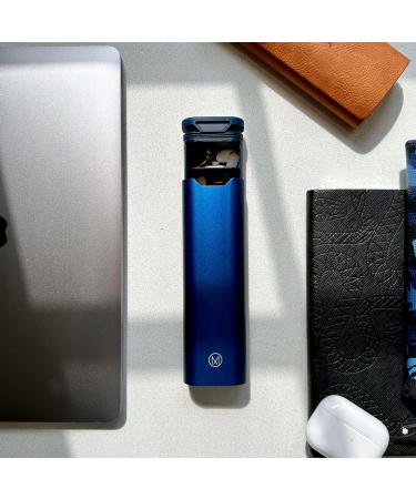Premium Metal 7 Day Pill Box Organizer by Mannox - Navy Blue - Buy Online on GoSupps.com