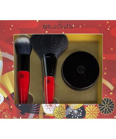 Koh Gen Do Perfect Finish Brush Set | Buffing & Fan Brush for Face Powder - 1 oz | International Shipping Available - Buy Online on GoSupps.com