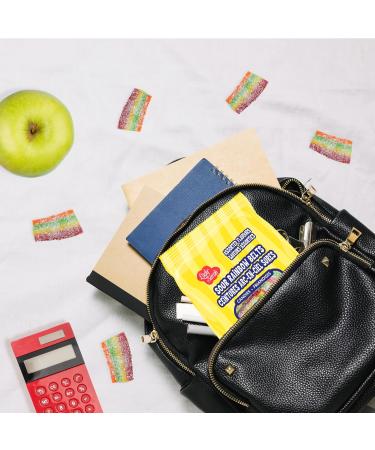 Gummy Candy Bag - Sour Rainbow Belts Bulk Candy| Smart Choice from Lady Sarah Variety Sweets - Canada's Top Gummies Candy - 2.4 kg (10 Sour Candy Bags x 120g) Sour Rainbow Belts (20 Candy Bags x 120g) - Buy Online on GoSupps.com