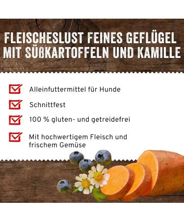 Meatlove 800g Fine Poultry Food Chub Rolls for Dogs - Buy Online on GoSupps.com