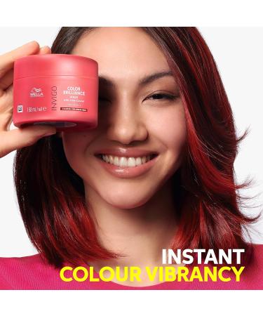 Wella Professionals Invigo Color Brilliance Coarse Hair Colour Mask 150ml - Buy Online on GoSupps.com