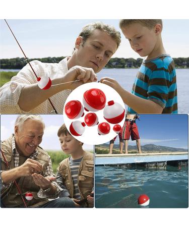 25PCS Easy Catch Snap-On Fishing Float Bobbers | 1 1/2 INCH Hard ABS Buoy Bobber - Buy Online on GoSupps.com