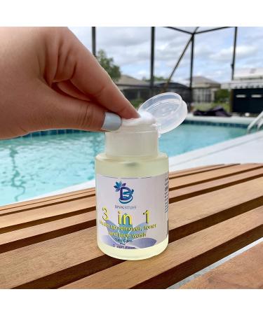 Diva Stuff 3 in 1 Make Up Remover Toner and Face Wash - Buy Online on GoSupps.com