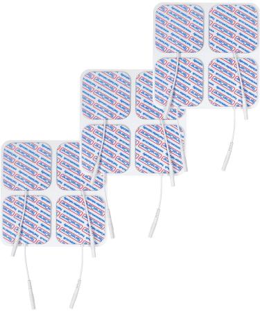 TensCare Replacement Electrodes - 50x50mm 3 packs of 4 electrodes - Buy Online on GoSupps.com