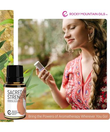 Rocky Mountain Oils Sacred Immune Strength Essential Oil Blend - 15ml - Boost Immunity Aromatherapy Natural Remedies Diffuser & Topical Use - Buy Online on GoSupps.com