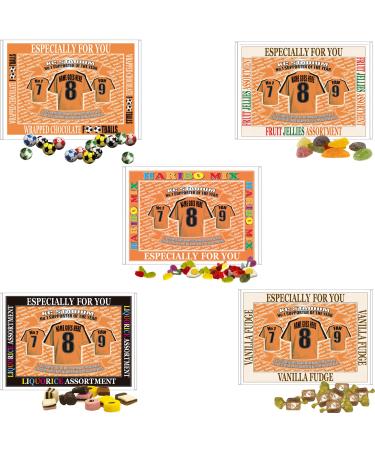Hull Football Shirt Personalised Gift Boxed Sweets