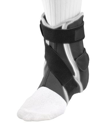 Mueller Sports Medicine HG80 Premium Hard Shell Ankle Brace Black/Gray SM Left Ankle