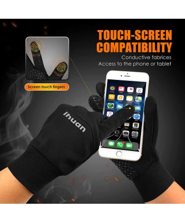 Winter Gloves for Men and Women - Waterproof Thermal Gloves for Cold Weather - Touch Screen Finger - Black Large - Buy Online on GoSupps.com