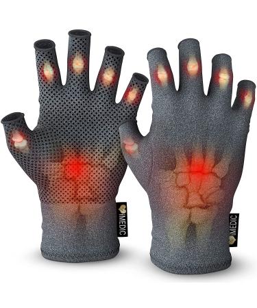 Medipaq Anti-Arthritis Gloves - Warmth, Compression, and Grip for Pain Relief (Large) - Buy Online on GoSupps.com